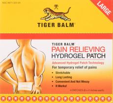 Patch para alívio da dor Tiger Balm Large 4 a cada 4 unidades x 3