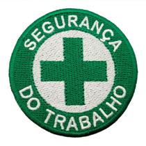 Patch Segurança Do Trabalho Termocolante Aplique 8cm