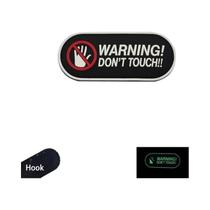 Patch Tático De PVC Que Brilha No Escuro Com Gancho, Emblema Luminoso Para Capacete E Mochila Patch Tático De PVC Que Brilha No Escuro Com Gancho, Emblema Luminoso Para Capacete E Mochila