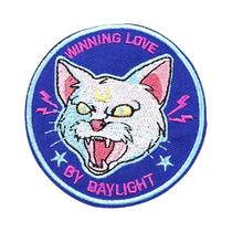 Patch Termocolante Bordado Série Horror Eyes Punk Para Costura DIY Em Roupas