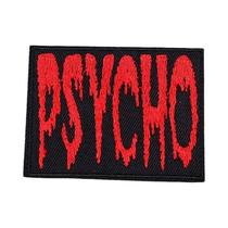 Patch Termocolante De Caveira, Adesivo Termo-adesivo, Emblema Com Listras, Bordado DIY, Patch