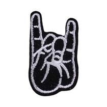 Patch Termocolante Punk Biker Com Listras De Gorila Para Roupas DIY E Acessórios De Jaqueta
