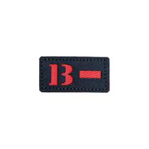 PATCH TIPO SANGUINEO B - Warfare c/ tiras autocolantes 6cm X 3cm