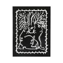 Patch Vintage Com Estampa De Coelho Para Aplicar Em Roupas, Bonés, Jaquetas, Chapéus Trucker,