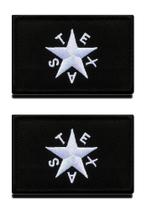 Patch Zcketo Texas Star Tático 8x5 cm Kit com 2