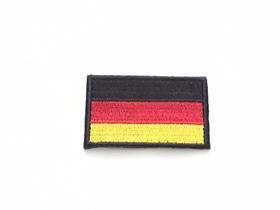 Patche aplique bordado da bandeira da Alemanha - Mundo Das Bandeiras