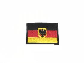 Patche aplique bordado da bandeira da Alemanha Ocidental