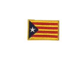 Patche Aplique Bordado Da Bandeira Da Catalunha