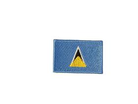 Patche Aplique Bordado Da Bandeira De Santa Lúcia