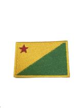 Patche Aplique Bordado Da Bandeira Do Estado Do Acre