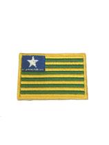 Patche Aplique Bordado Da Bandeira Do Estado Do Piauí