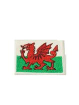 Patche Aplique Bordado Da Bandeira Do País De Gales Patche Aplique Bordado Da Bandeira Do País De Gales