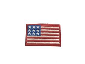 Patche aplique bordado da bandeira dos Estados Unidos EUA Patche aplique bordado da bandeira dos Estados Unidos EUA
