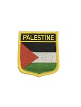 Patche Aplique Bordado Escudo Da Bandeira Da Palestina 6x7 cm