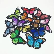 Patches Bordados De Animais Como Margarida, Girassol, Abelha E Borboleta, 12 Peças Para Jeans,