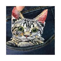 Patches Bordados De Gato Fofo Para Roupas Jeans Apliques De Costura Adesivos Para Aplicar Com Ferro Patches Bordados De Gato Fofo Para Roupas Jeans Apliques De Costura Adesivos Para Aplicar Com Ferro