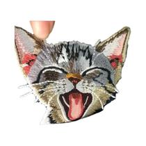 Patches Bordados De Gato Fofo Para Roupas Jeans Apliques De Costura Adesivos Para Aplicar Com Ferro