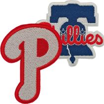 Patches de beisebol Iron-On On JEFUZH Philadelphia para roupas Patches de beisebol Iron-On On JEFUZH Philadelphia para roupas