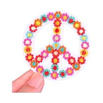 Patches De Bordado DIY Para Roupas Com Slogan De Desenho Animado 'Trabalhe Duro, Sonhe Grande' Para