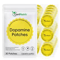 Patches de dopamina GPUPFJPW, suporte vegano para o humor, 30 unidades Patches de dopamina GPUPFJPW, suporte vegano para o humor, 30 unidades