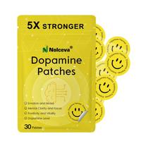 Patches de Dopamina Nolceva 5x Mais Fortes com Suporte Vegano ao Humor