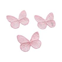 Patches De Malha Bordados Em Forma De Borboleta 4.5x3.5cm 20 Peças Suprimentos De Costura DIY Para