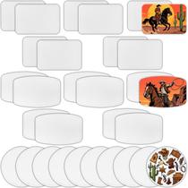 Patches de material sintético IFforce Full Sublimation, 30 unidades para chapéu Patches de material sintético IFforce Full Sublimation, 30 unidades para chapéu