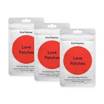 Patches de reforço da libido Kind Patches Love, pacote com 3, 90 adesivos