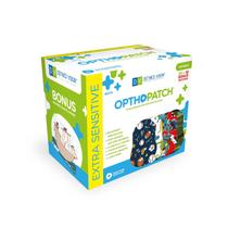 Patches Oculares OPTHOPATCH para Meninos, Adesivo Extra Sensível, 40 un. Patches Oculares OPTHOPATCH para Meninos, Adesivo Extra Sensível, 40 un.