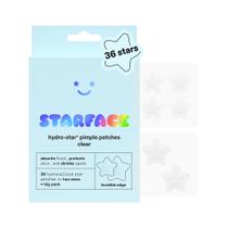 Patches para espinhas Starface Hydro-Star Clear, 36 unidades