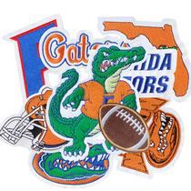 Patches para Passar a Ferro Jefuzh - Futebol da Flórida (9 Peças)