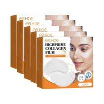 Patches Solúveis De Colágeno Em Filme, 5 Caixas, Máscara Facial Anti-Rugas, Remove Olheiras,