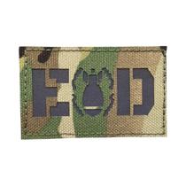 Patches Táticos Multicam 3D Com Bandeiras Nacionais, Refletivos IR, Com tiras autocolantes, Corte a Laser,