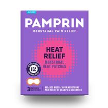 Patches Térmicos Menstruais Pamprin 3 Unidades para Alívio da Dor Patches Térmicos Menstruais Pamprin 3 Unidades para Alívio da Dor