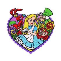 Patches Termocolantes Bordados De Stitch E Alice No País Das Maravilhas, Toy Story, Acessórios De