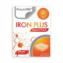 Patches Tópicos de Ferro Plus PatchMD - Suprimento para 30 Dias