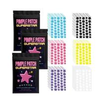 Patches Ultra-Finos Para Acne Em Várias Cores, 480 Peças, Patches Estelares Para Tratamento Facial