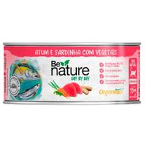 Pate Be Nature Day By Day para Gatos Adultos Sabor Atum e Sardinha com Vegetais 120 g