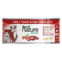 Pate Be Nature Day By Day para Gatos Idosos Sabor Carne e Fígado Bovino com vegetais 120 g