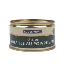 Patê Carne Suína Fígado Aves e Pimenta Verde Roger Vidal 125g Patê Carne Suína Fígado Aves e Pimenta Verde Roger Vidal 125g