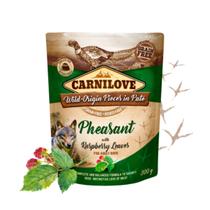 Patê Carnilove Faisão & Folhas de Framboesa 300g Alimentação Natural para Cães Adultos
