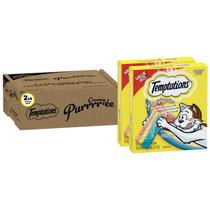 Pate Cremoso de Frango/Salmão/Atum Cat Treats Temptations - 48 Sachês de 12ml