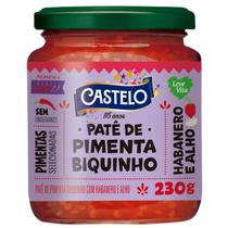 Patê de Pimenta Biquinho com Habanero e Alho Castelo 230g