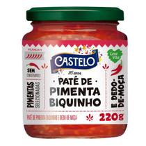 Patê de Pimenta Biquinho e Dedo-de-Moça Castelo 220g