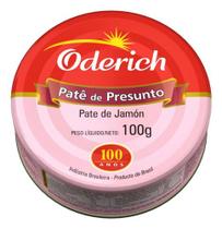 Pate De Presunto Oderich Enlatado 100g