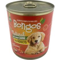 Patê Enlatado para Cães Adultos Sabor Carne 280 Gr - BONGOS