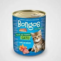 Pate gato frango 280g bongos
