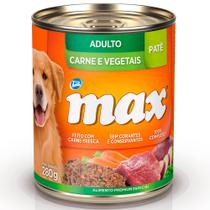 Patê Max Cães Adultos Sabor Carne e Vegetais 280g