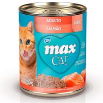 Patê Max Cat Adultos Sabor Salmão 280g - TOTAL