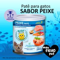 Patê Natural Super Premium Gato Peixe - Comida para Gato, Ração úmida, Alimento para Gatos